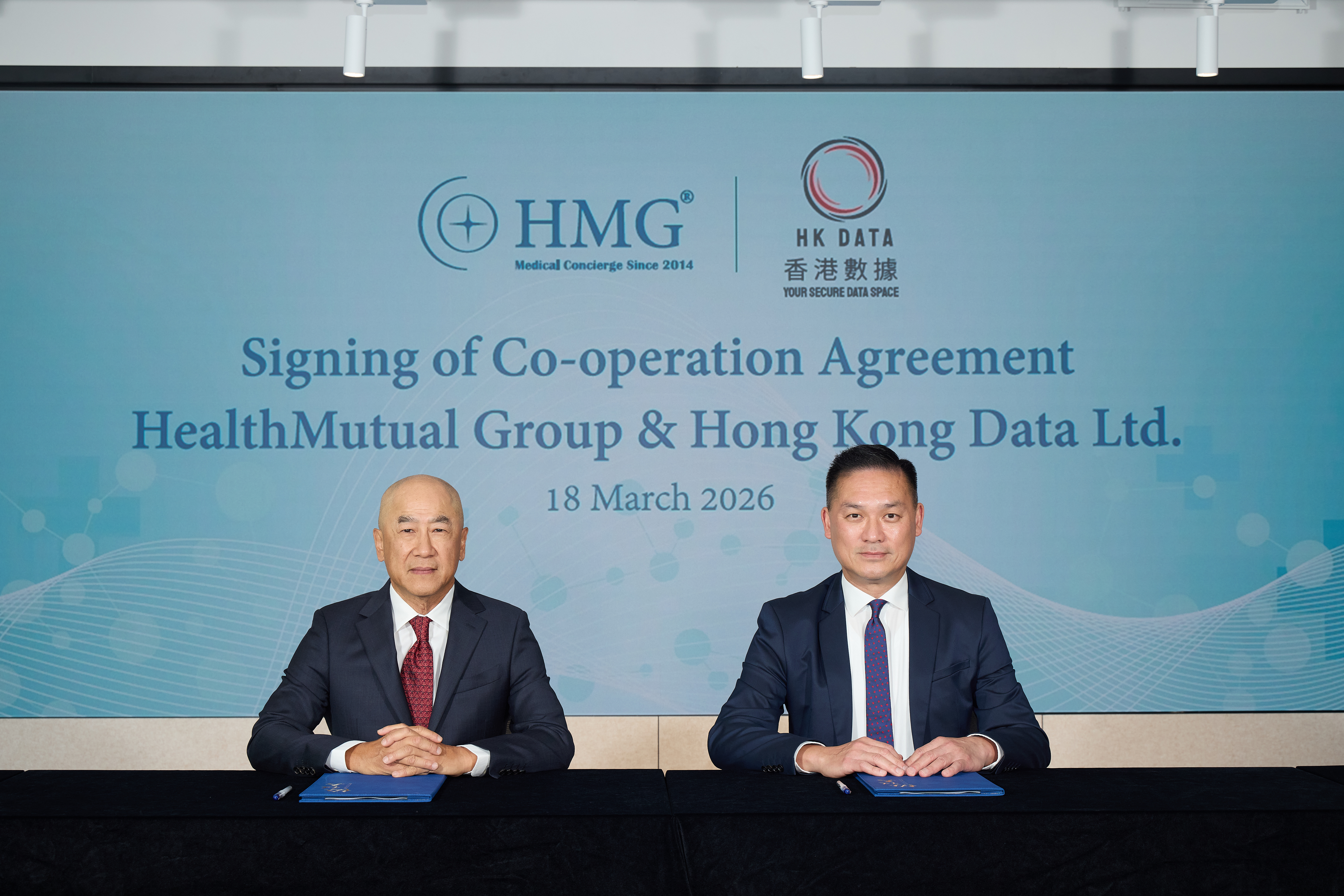 HMG and HK Data Signing Ceremony